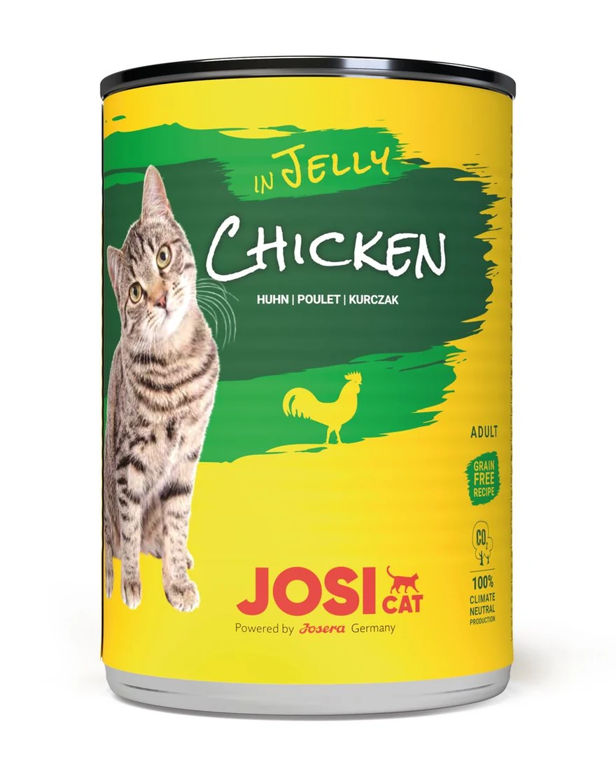 JosiCat Chicken in Jelly Wet Cat Food, 400g