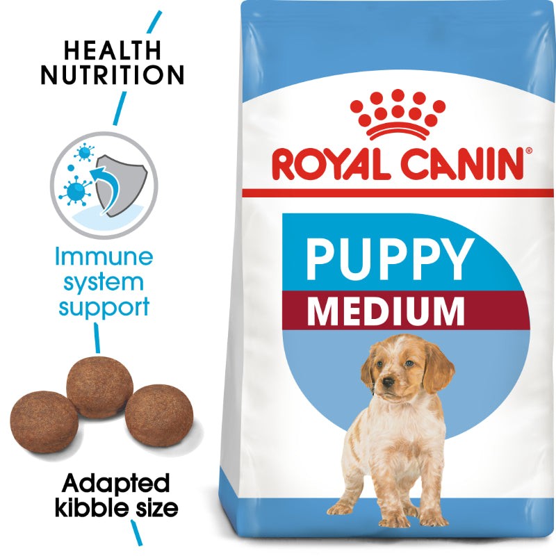 Royal Canin Medium Puppy Dog Food (4-15Kg) - 4Kg