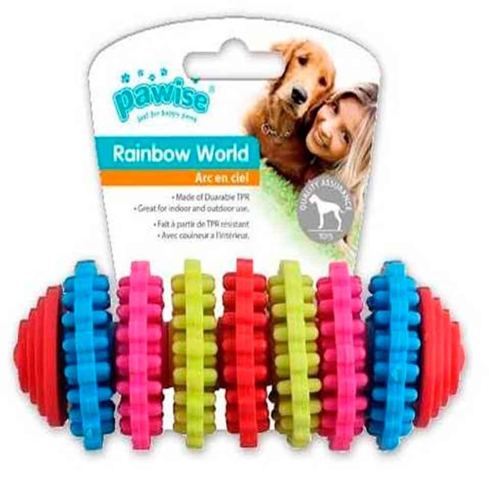 Pawise Dog Toy Rainbow World - Small