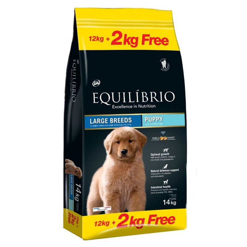 Equilibrio Large Breed puppy Dog Food (2kg-14kg) - 2kg