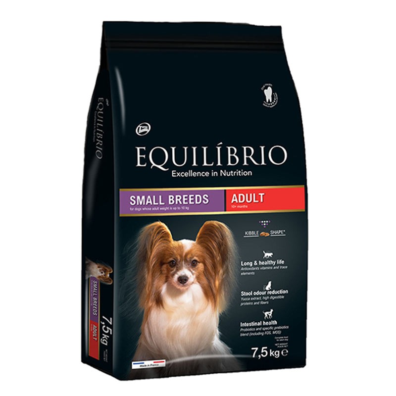 Equilibrio Small Breed Adult Dog Food (2kg-7.5kg) - 2kg