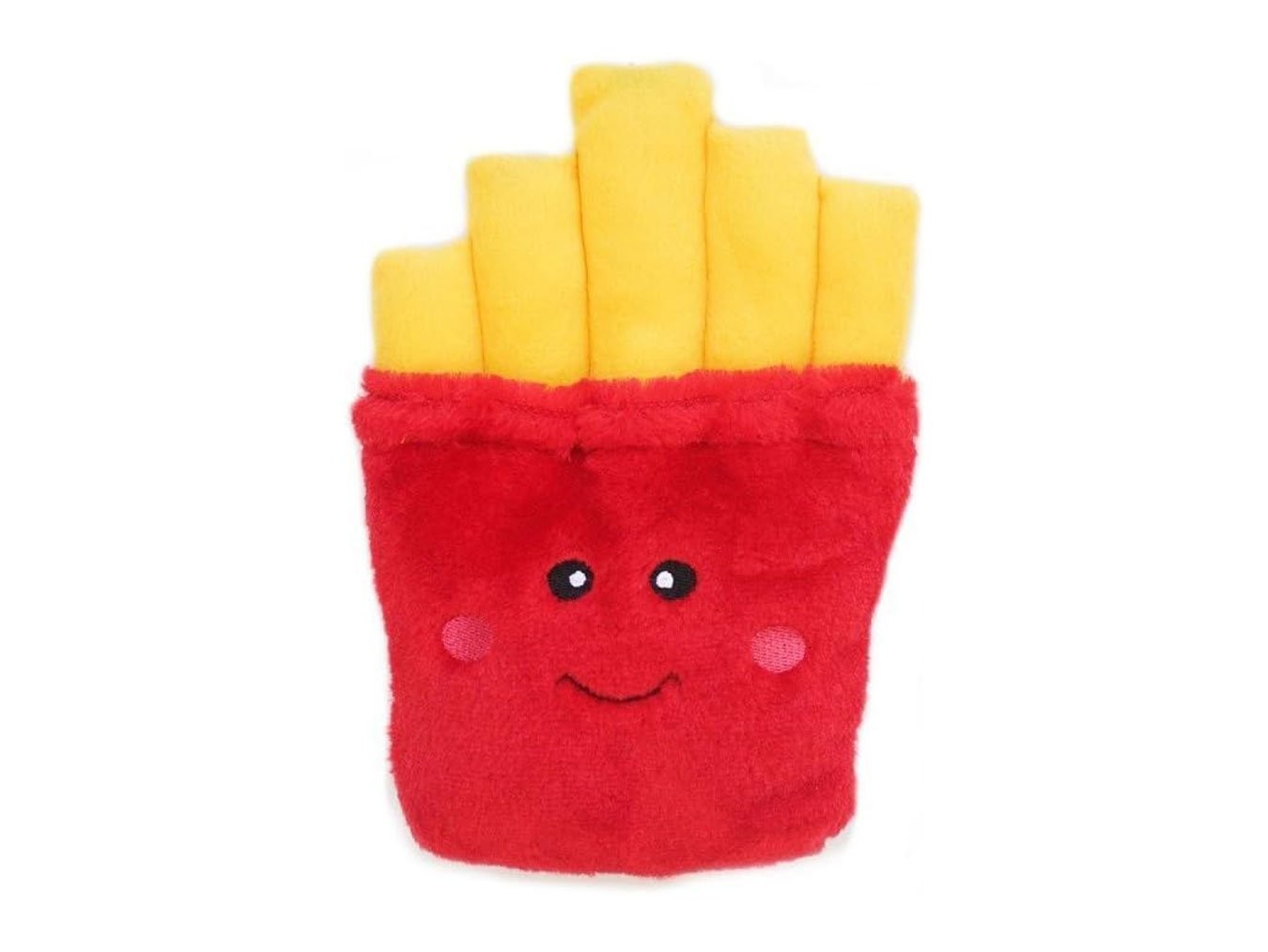 NomNomz Fries | Plush Squeaky Dog Toy | Small Medium Breeds | Machine Washable with Squeakers | ZippyPaws