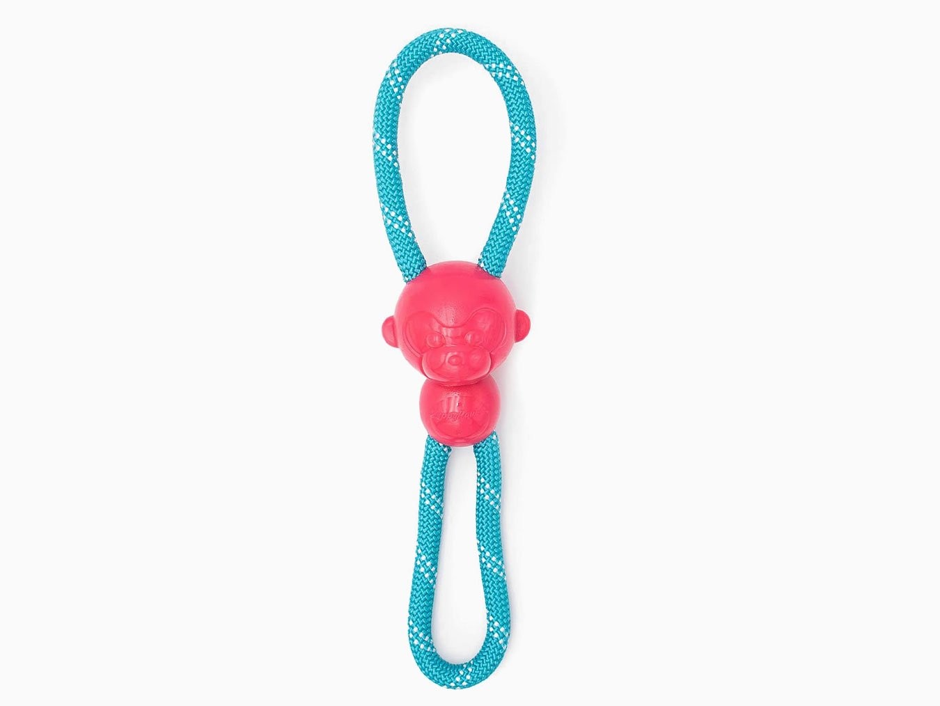 ZippyTuff Monkey RopeTugz | Durable Rope Dog Toy | Tough Nylon Climbing Rope | Machine Washable with Squeaker | For Aggressive Chewers | ZippyPaws