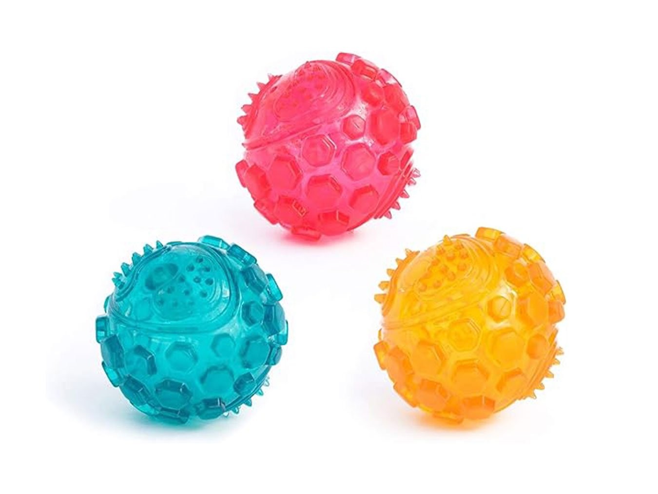 ZippyTuff Squeaker Ball | Tough Ball Dog Toy | Flexible Durable | For Aggressive Chewers | ZippyPaws
