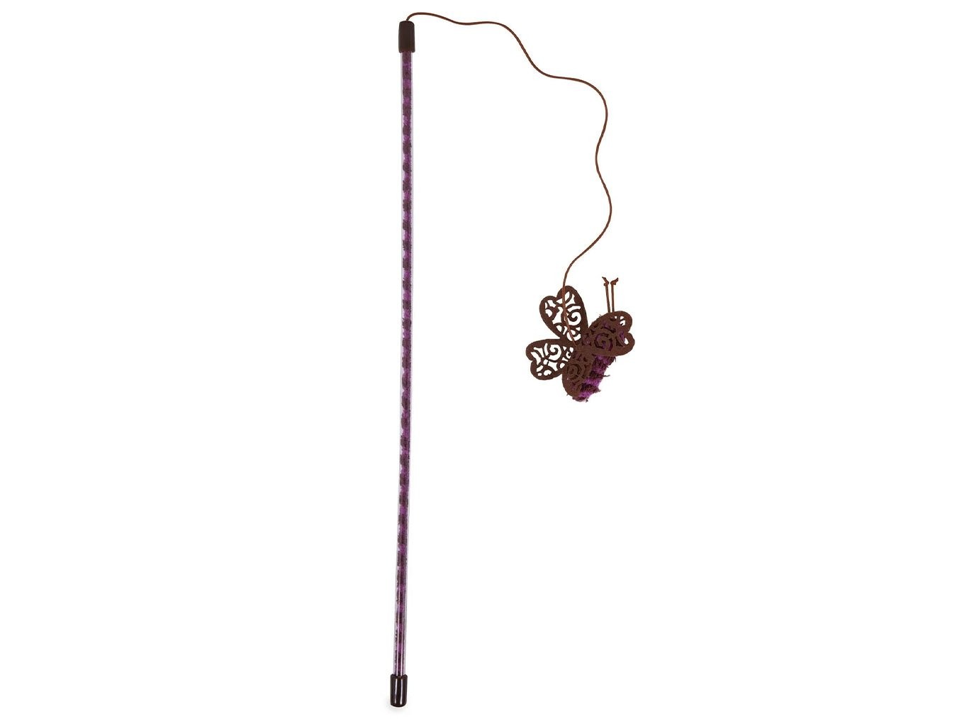 Butterfly Cat Wand | JW Interactive Indoor Cat Toy | Fun Teaser Stick