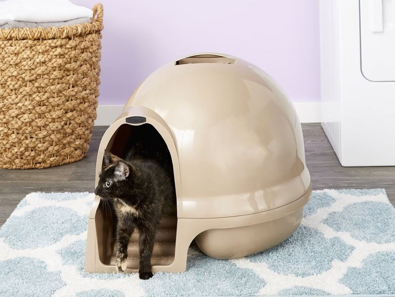 Booda Cleanstep Litter Dome Petmate | Indoor Litter Box for Cats | Easy to Clean
