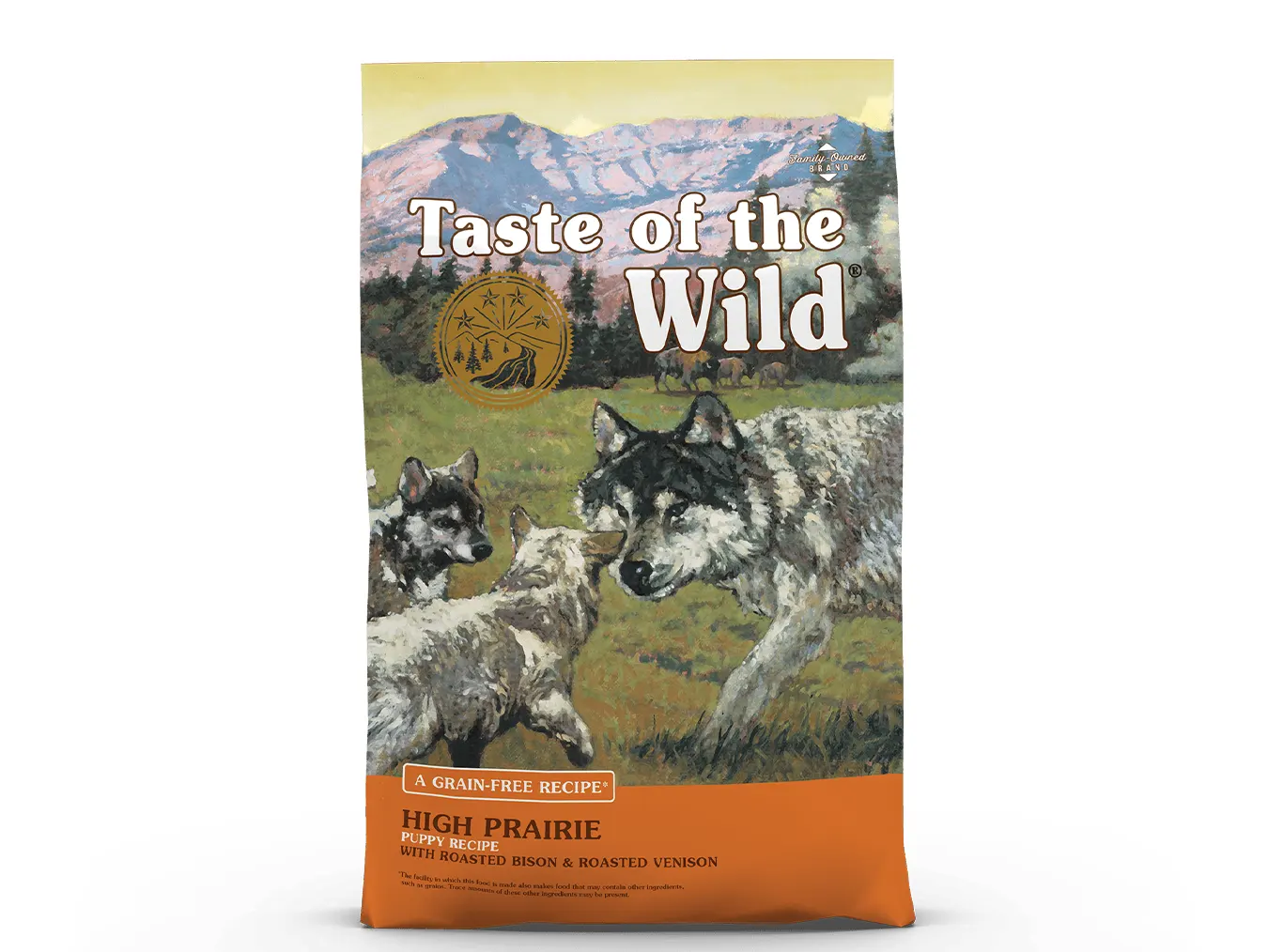 Taste of the Wild High Prairie Puppy Recipe with Roasted Bison Roasted Venison | Grain-Free Puppy Food