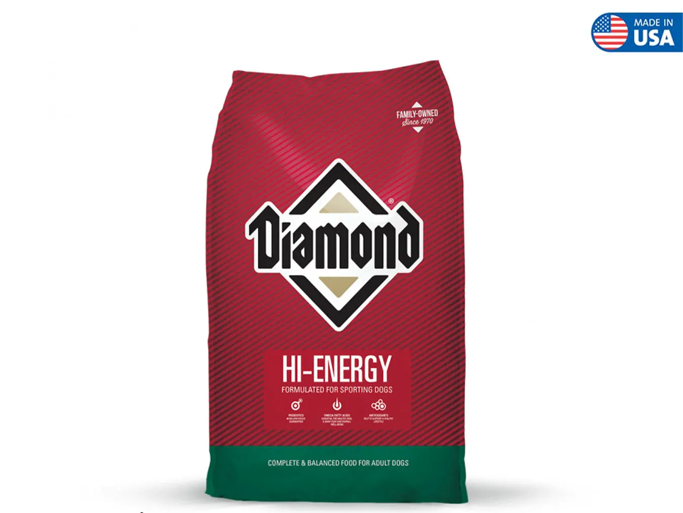 Diamond Hi Energy 22.68 Kg | High-Performance Dog Food for Active Dogs