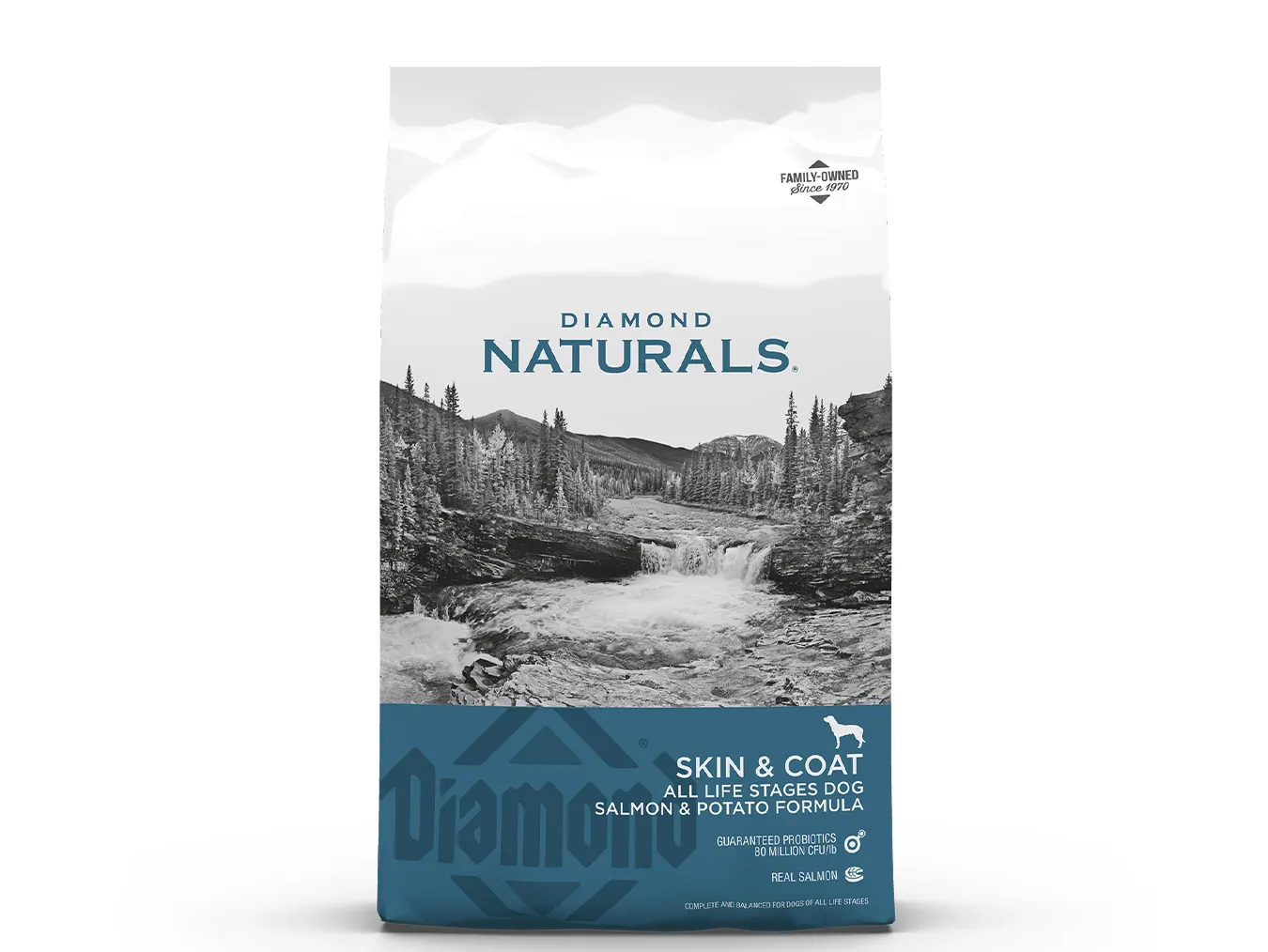Diamond Naturals Skin Coat All Life Stages Dog Salmon Potato Formula 15 Kg