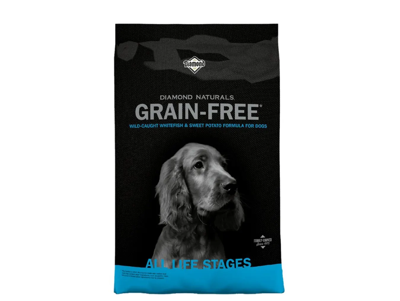 Diamond Naturals Grain-Free Wild-Caught Whitefish Sweet Potato Formula for Dogs 12.7 Kg | Omega Fatty Acids Digestive Support