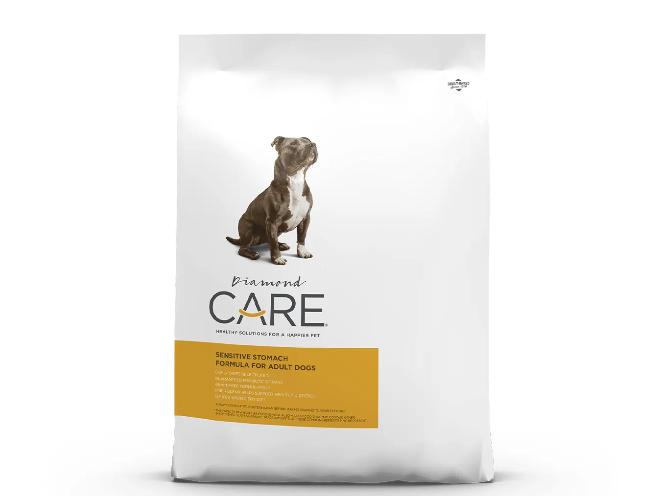 Diamond Care Sensitive Stomach Formula for Adult Dogs 3.63 Kg | Limited-Ingredient, Easily Digestible Grain-Free
