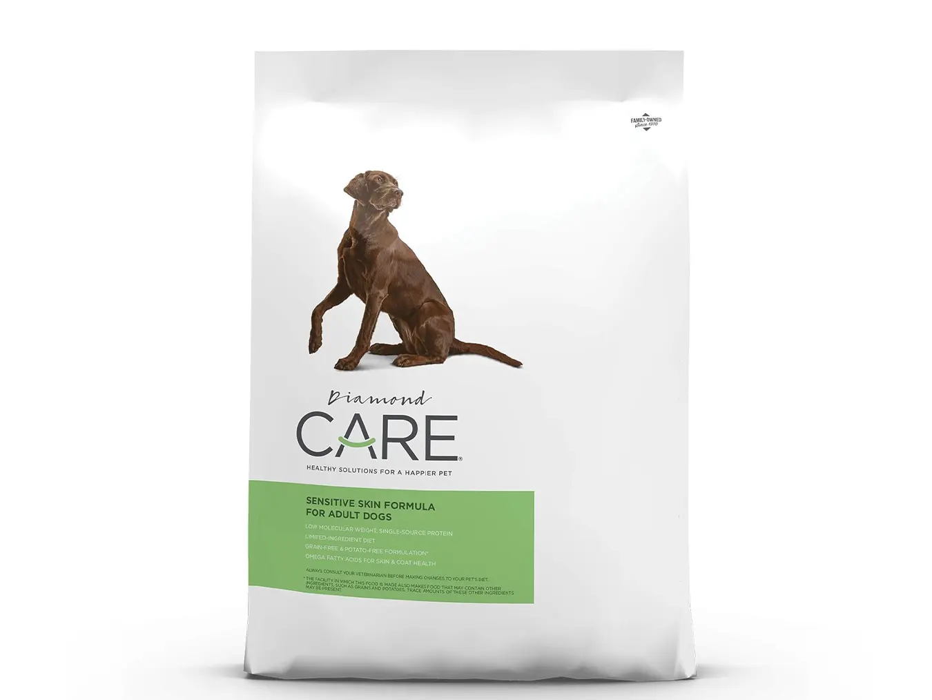 Diamond Care Sensitive Skin Formula for Adult Dogs | Hydrolyzed Salmon Omega Fatty Acids for Skin Health