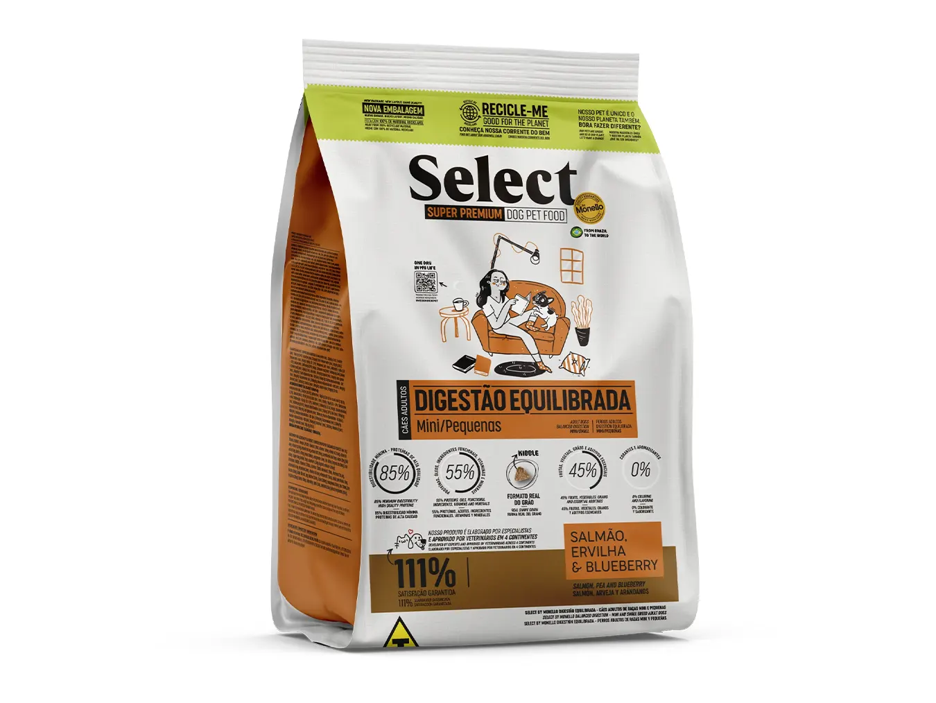 Select by Monello Balanced Digestion | High-Protein Dog Food for Mini Small Breeds