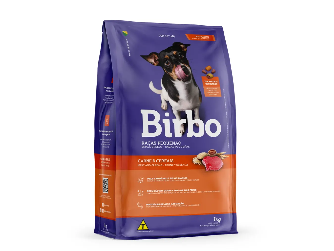 Birbo Premium Small Breed Dog Food | Meat Cereals for Energy and Digestive Health | 7 KG
