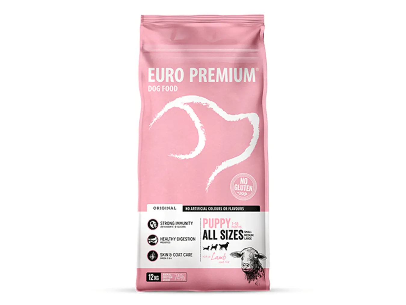 Euro Premium All Sizes Puppy Lamb Rice | Premium Nutrition for Healthy Growth