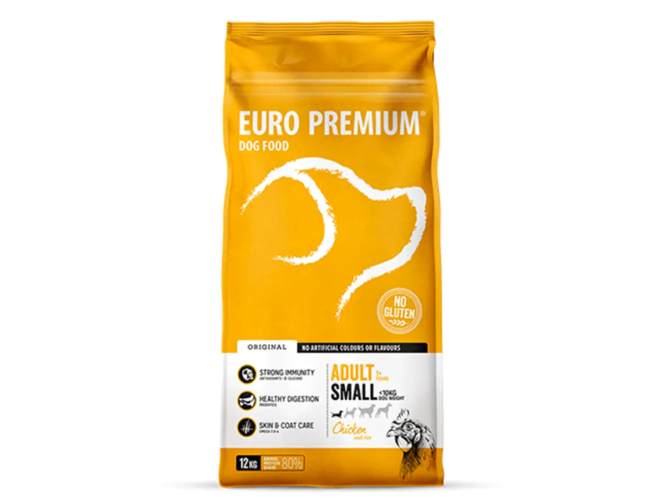 Euro Premium Small Adult Chicken Rice | Premium Nutrition for Small Breeds