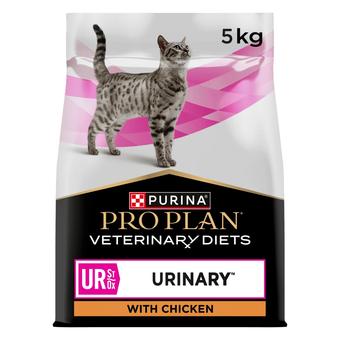 Purina Pro Plan Veterinary Diets Feline UR Urinary Chicken Dry Cat Food, 5kg