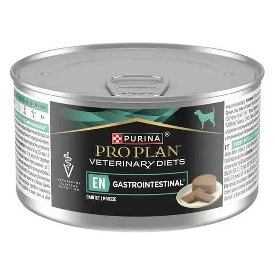 Purina Pro Plan Veterinary Diets Canine EN Gastrointestinal Mousse Wet Dog Food, 195g