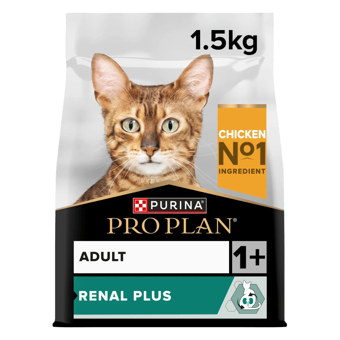 Purina Pro Plan Adult Renal Plus Chicken Dry Cat Food, 10kg