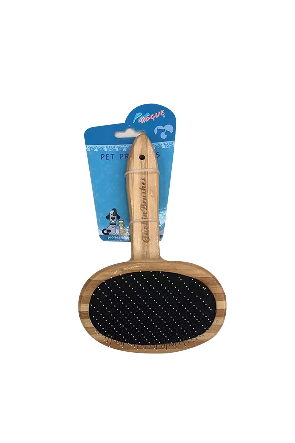 Cat Wooden Pin Oval Brush
