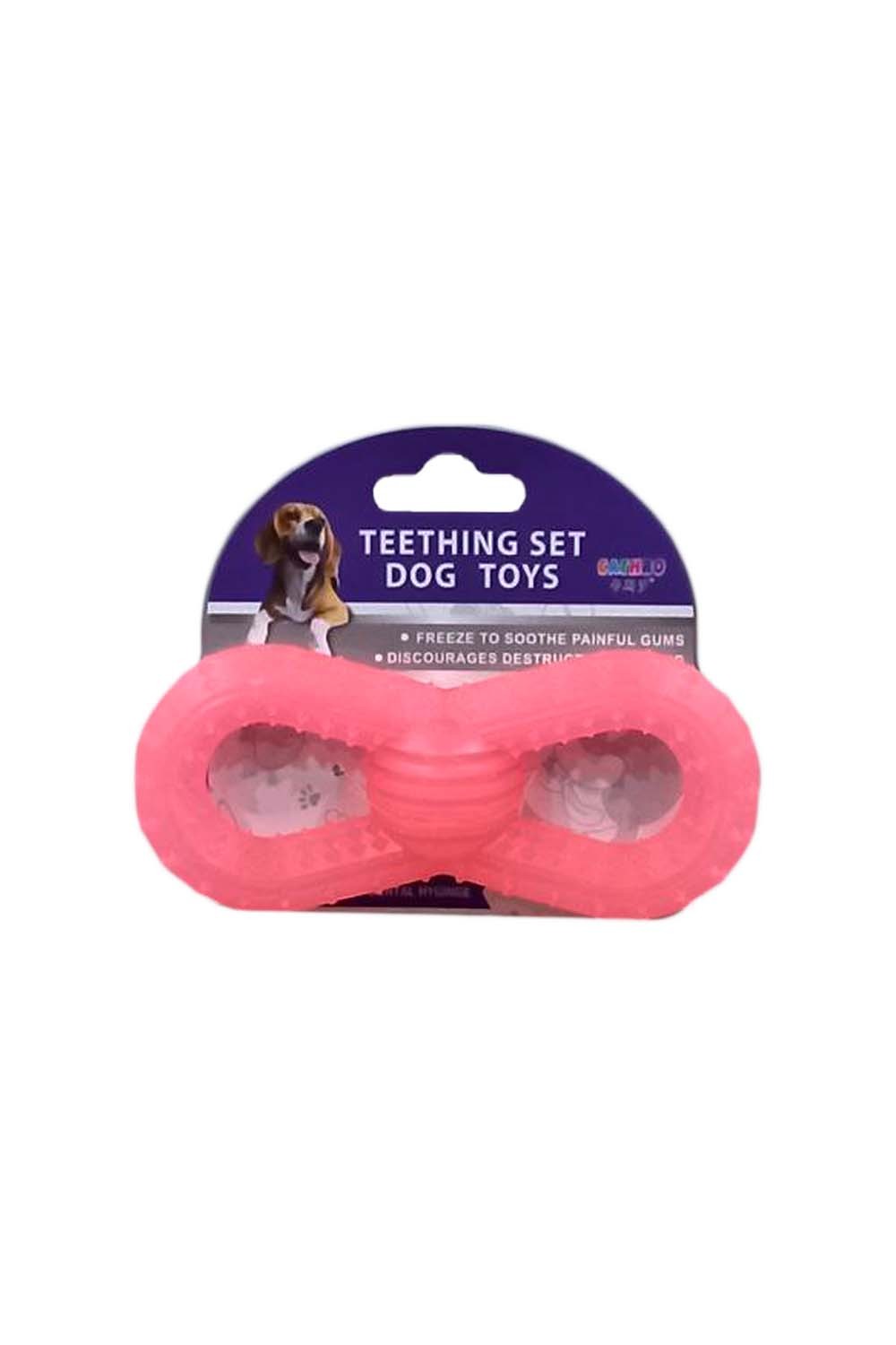 Teething Set - Dog Toy - Chewing Glowable 8Shape