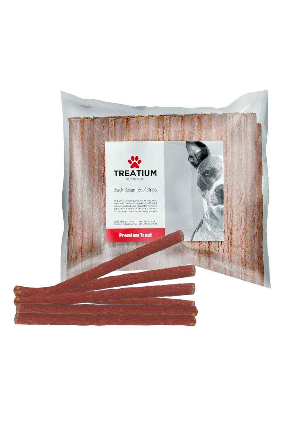 Treatium - Black Sesam Beef Strips