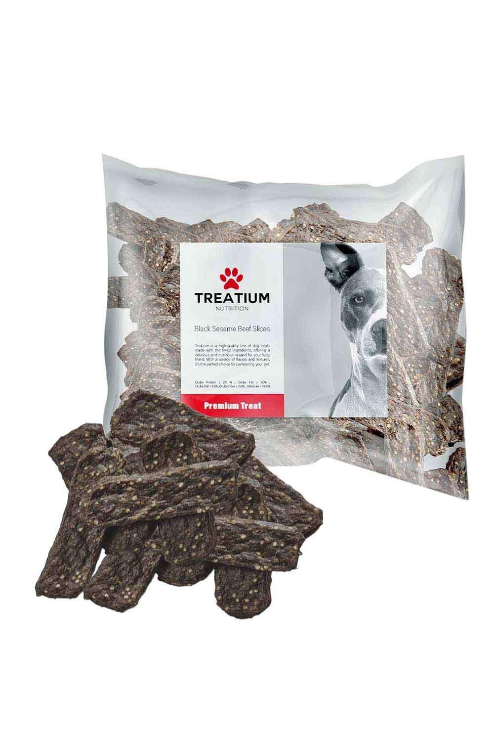 Treatium - Black Sesame Beef Slices