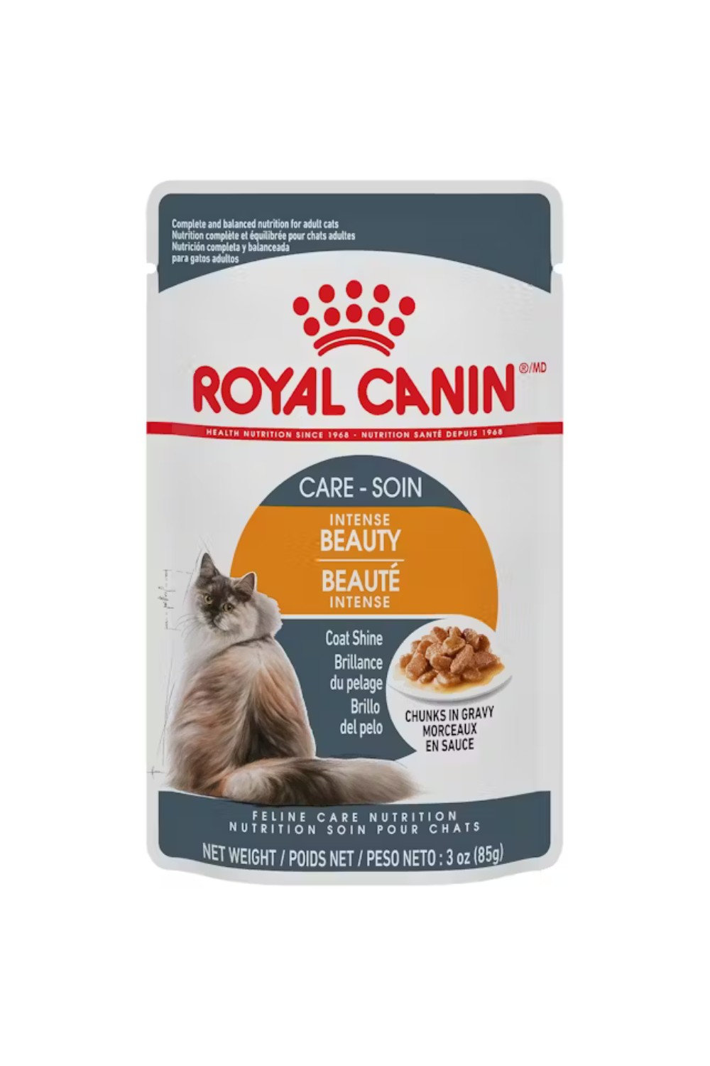 Royal Canin Hair & Skin Care Chunks In Gravy Pouch 85g