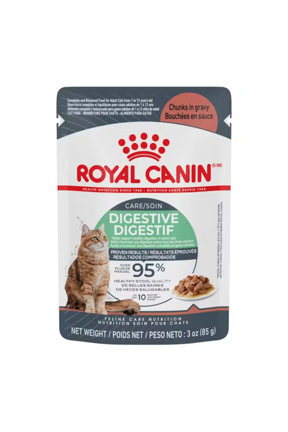 Royal Canin Digestive Care Chunks In Gravy Pouch 85g