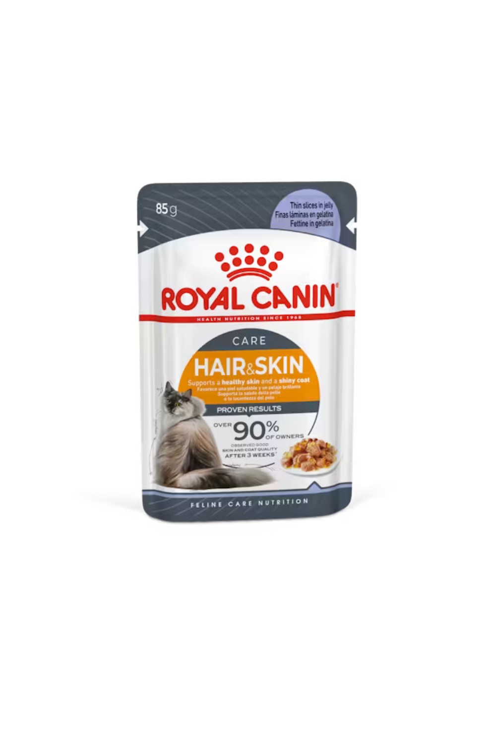 Royal Canin Hair & Skin Care Jelly Wet Food For Cat 85g