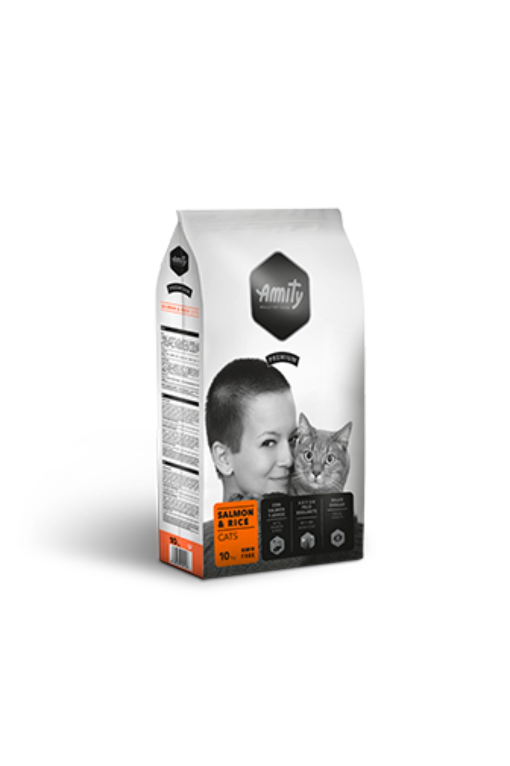 Amity Dry Food SALMON & RICE CATS 1.5kg