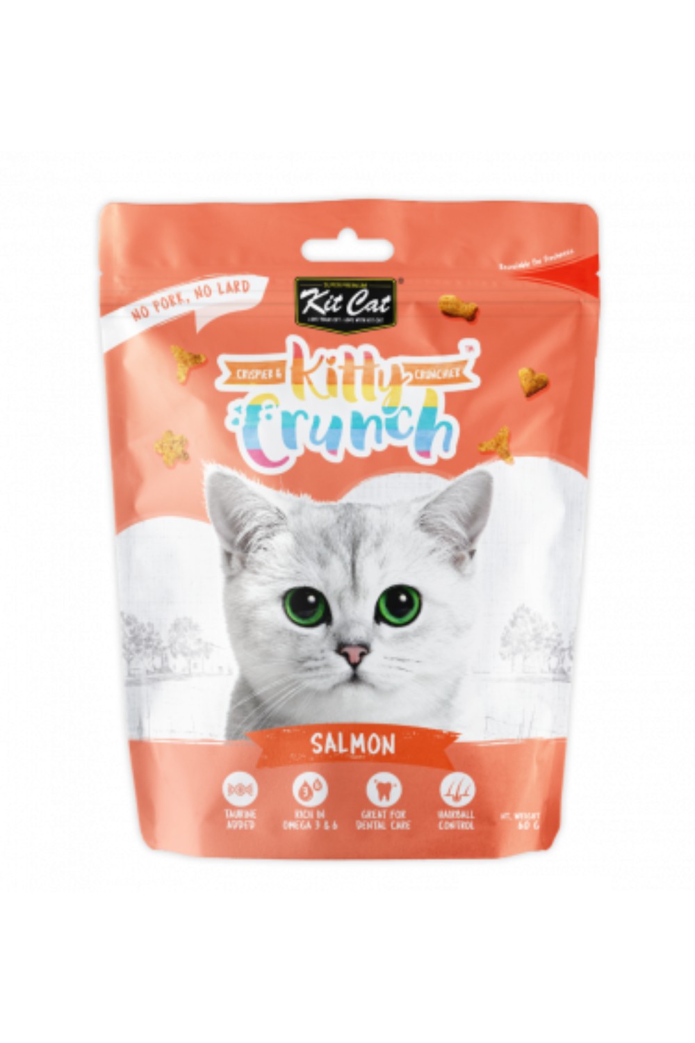 Kit Cat Kitty Crunch Salmon Flavor 60g