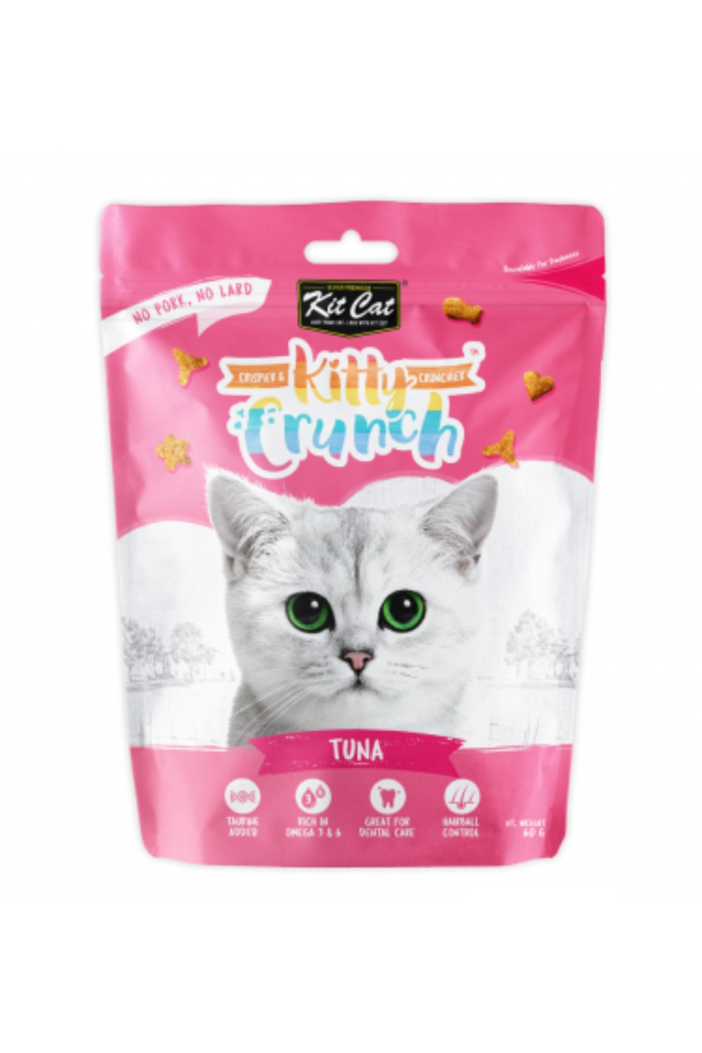 Kit Cat Kitty Crunch Tuna Flavor 60g
