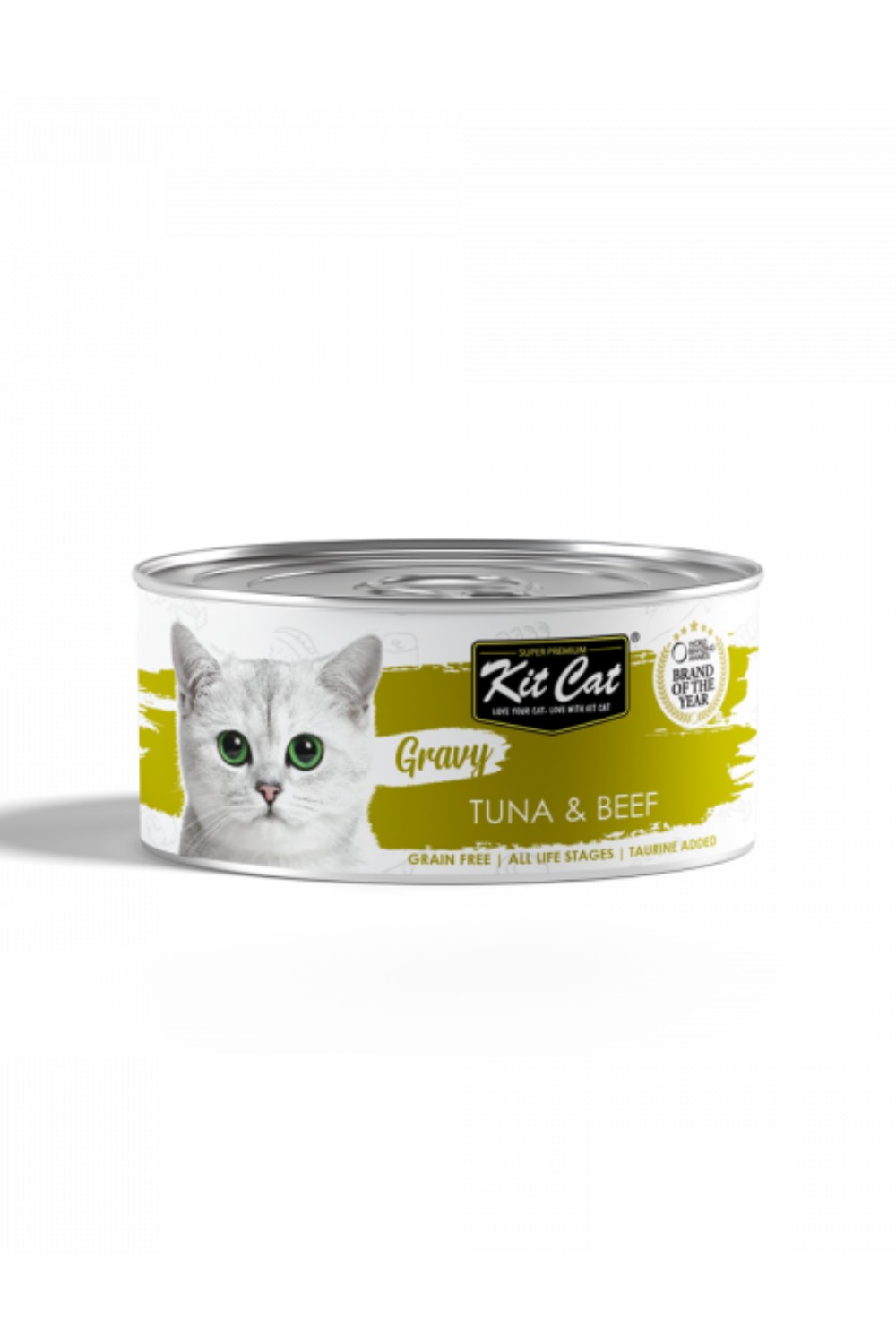 Kit Cat Gravy Canned Food Tuna & Beef 70g