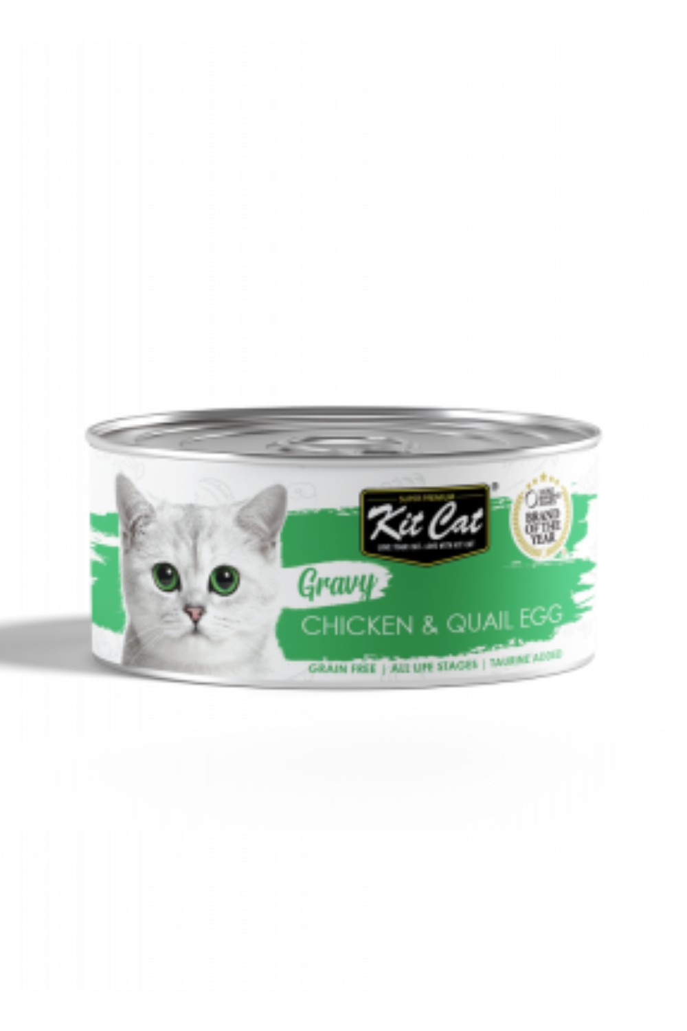 Kit Cat Gravy Canned Food Chicken & Quail Egg