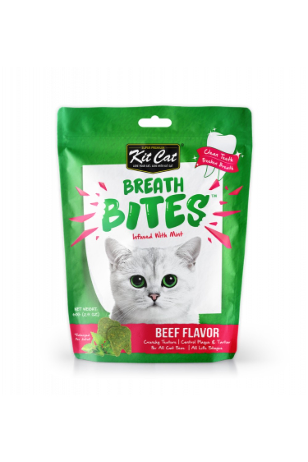 Kit Cat Breath Bites Beef 60g