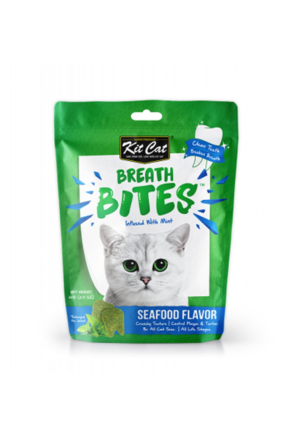 Kit Cat Breath Bites Seafood 60g