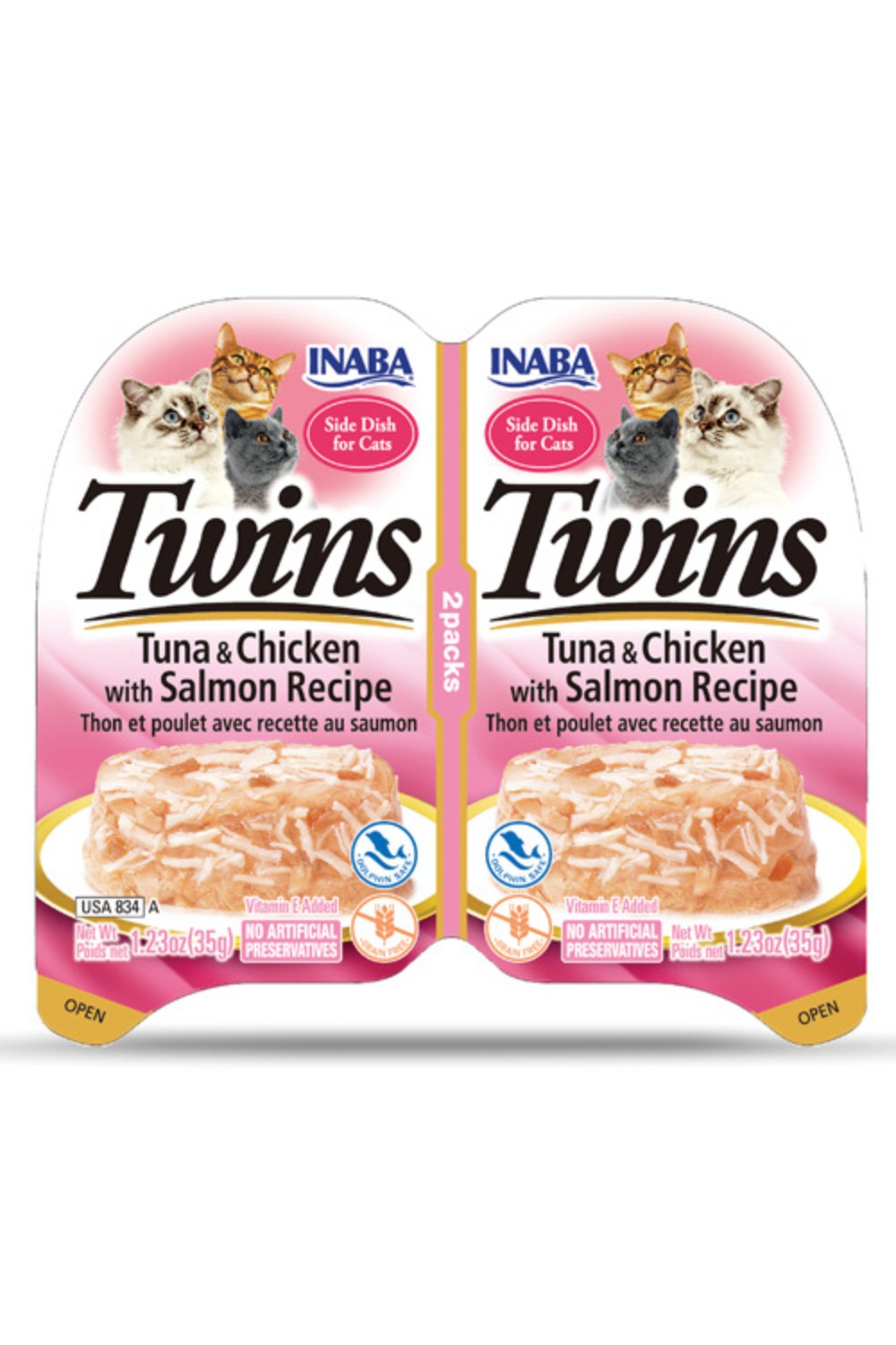 Inaba Twins Tuna & Chicken with Salmon Recipe
