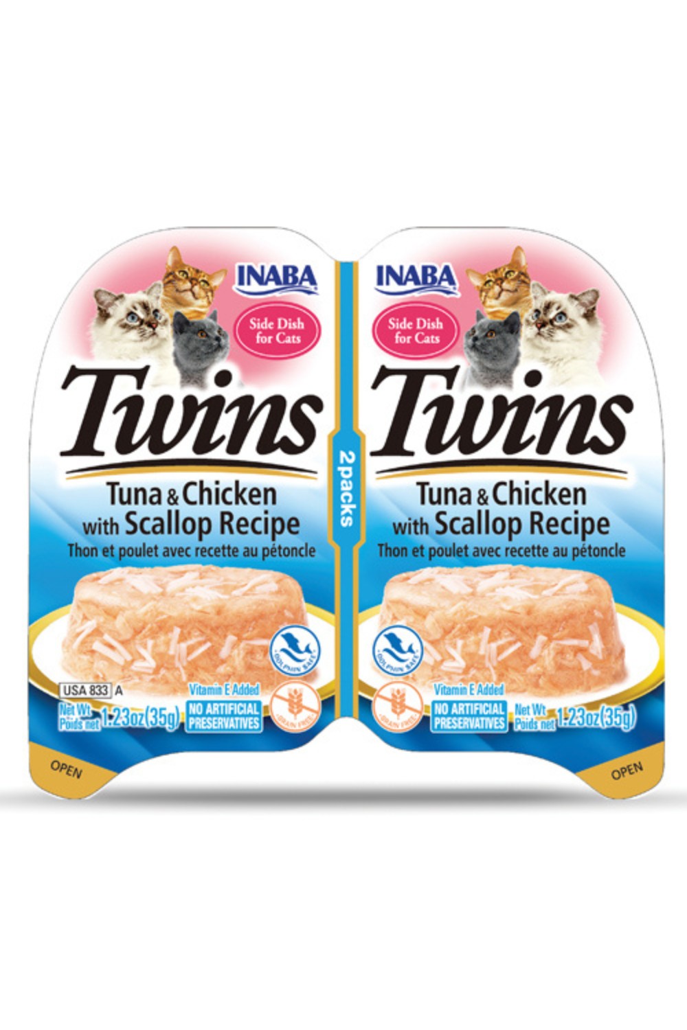 Inaba Twins Tuna & Chicken with Scallop Recipe