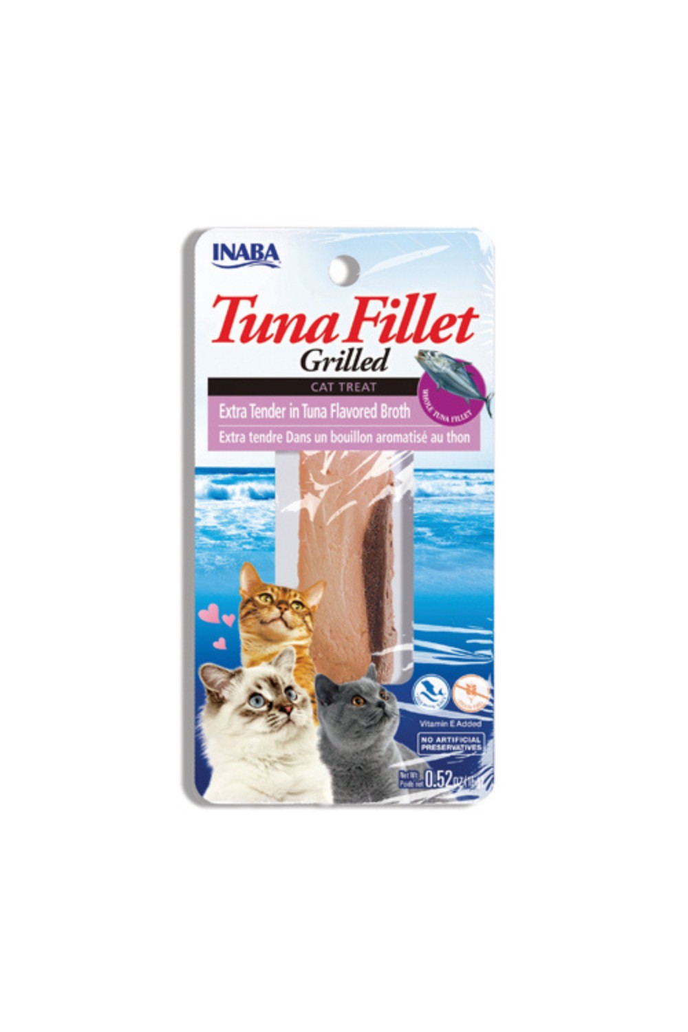 Inaba Grilled Tuna Extra Tender in Tuna Flavored Broth
