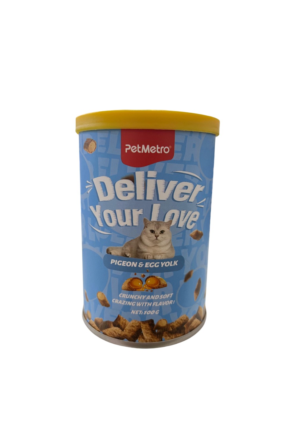 PetMetro Crunchy And Soft Crazing With Pigeon & Egg Yolk