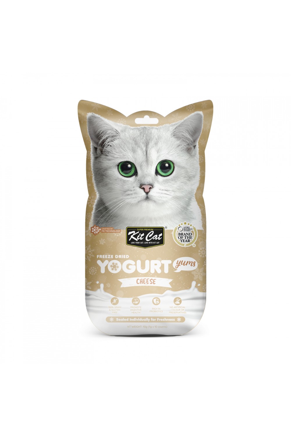 Kit Cat Freeze Dried Yogurt Yums Cheese
