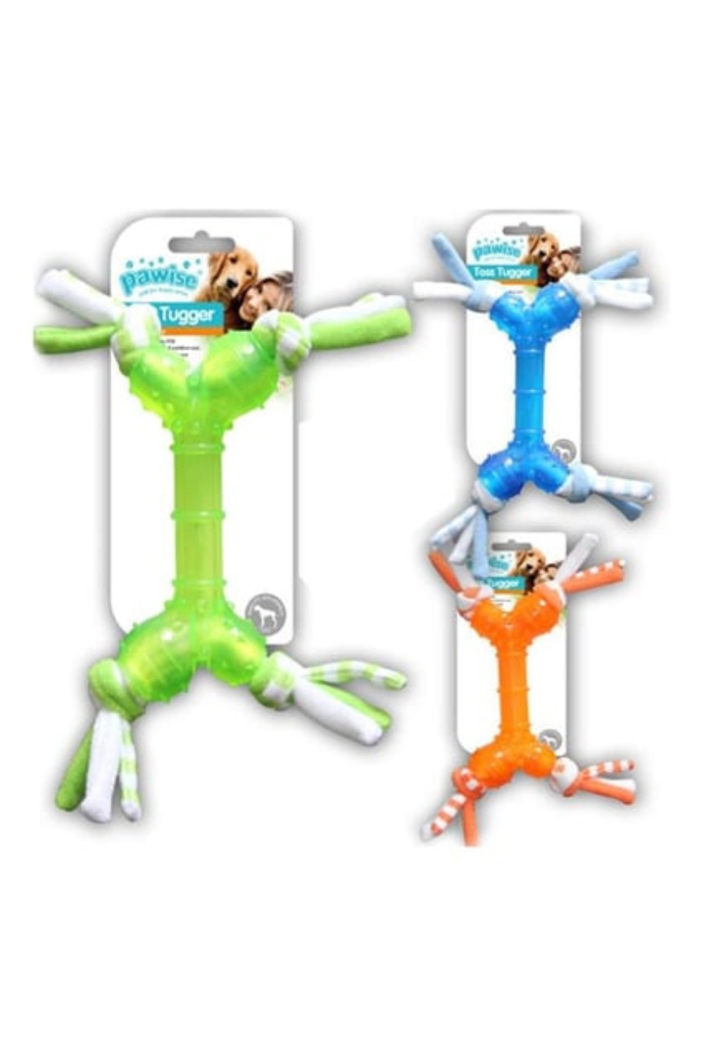 Pawise Toss Tugger Dog Tug Toy