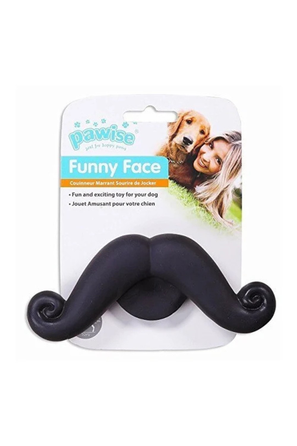 Pawise Funny Face Dog Toy