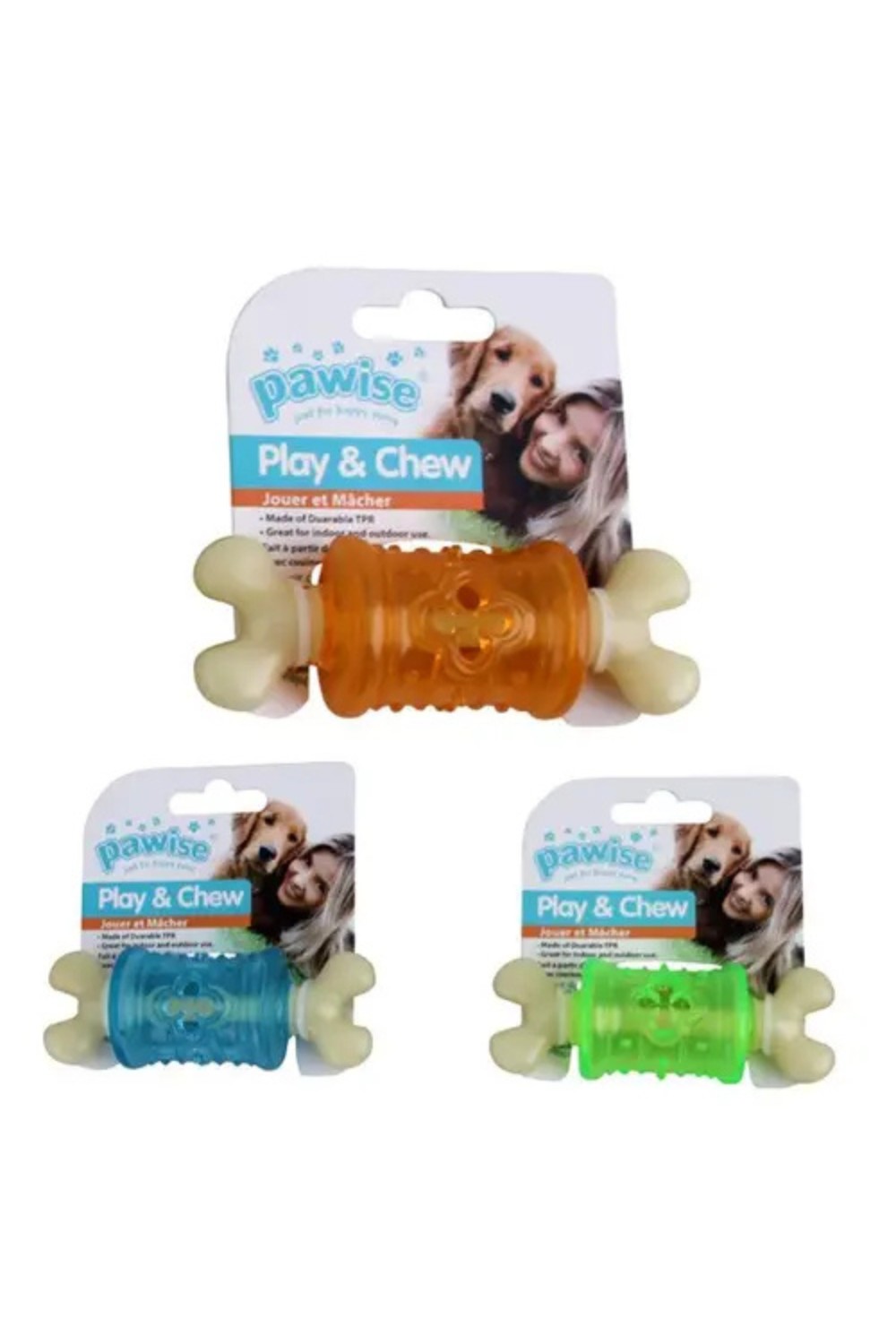 Pawise Dog toy Funny Chew-Bone