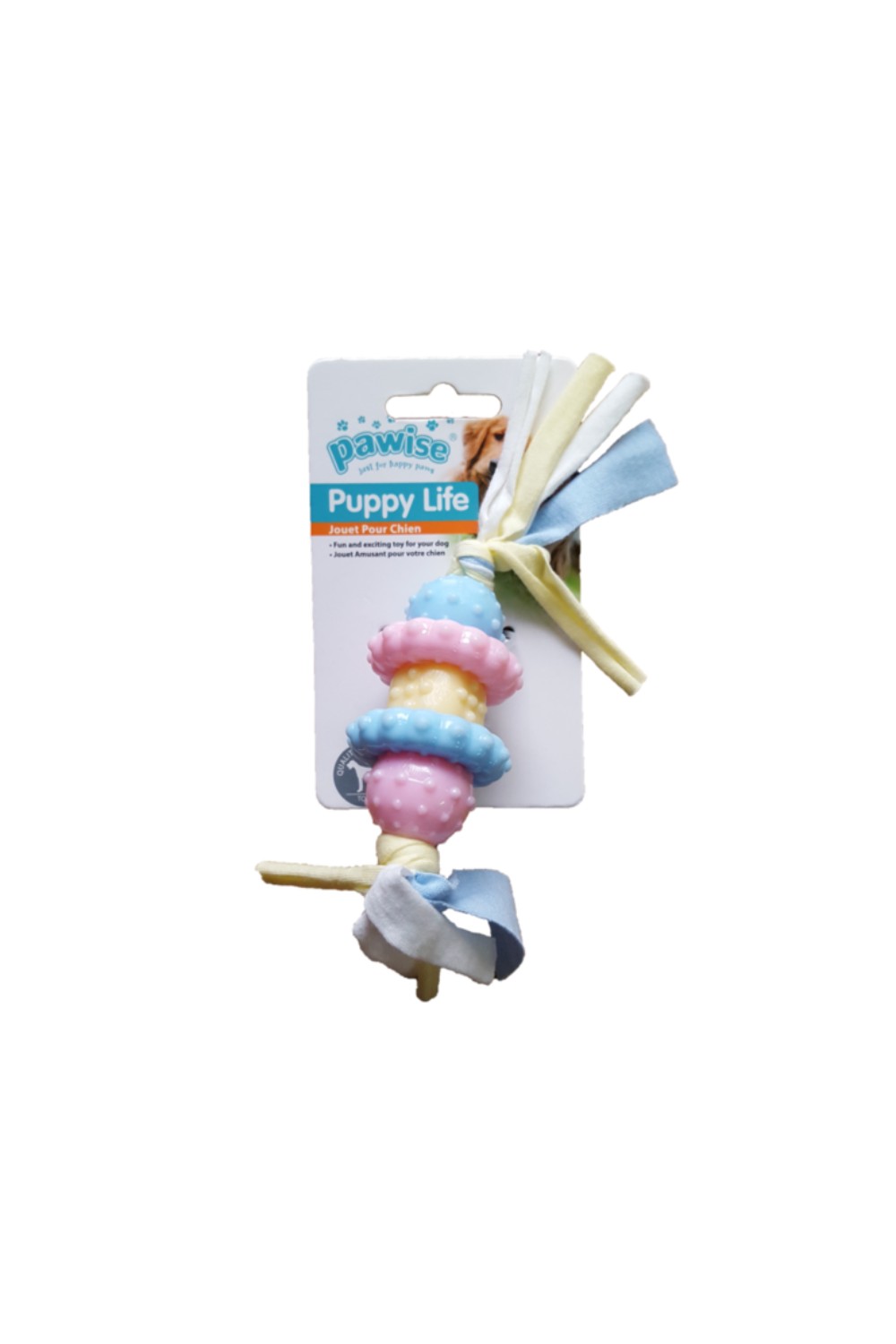 PUPPY LIFE – TEETHING TOY WITH ROPE