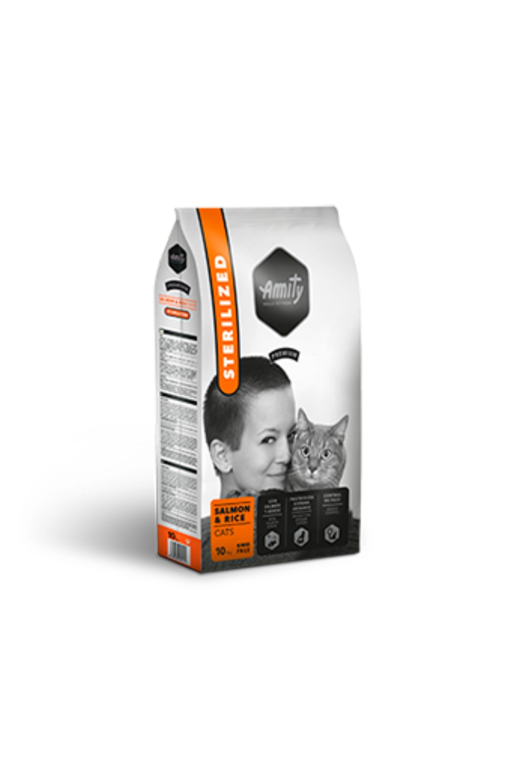 Amity Premium Salmon & Rice Sterilized Cats 1,5 kg