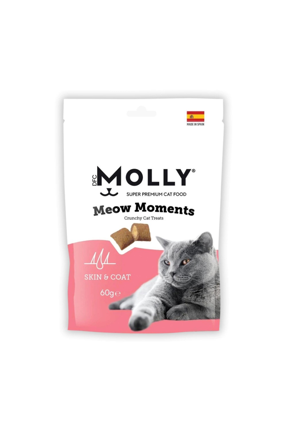 Molly Meow Moments Skin&Coat Cat Treats 60g