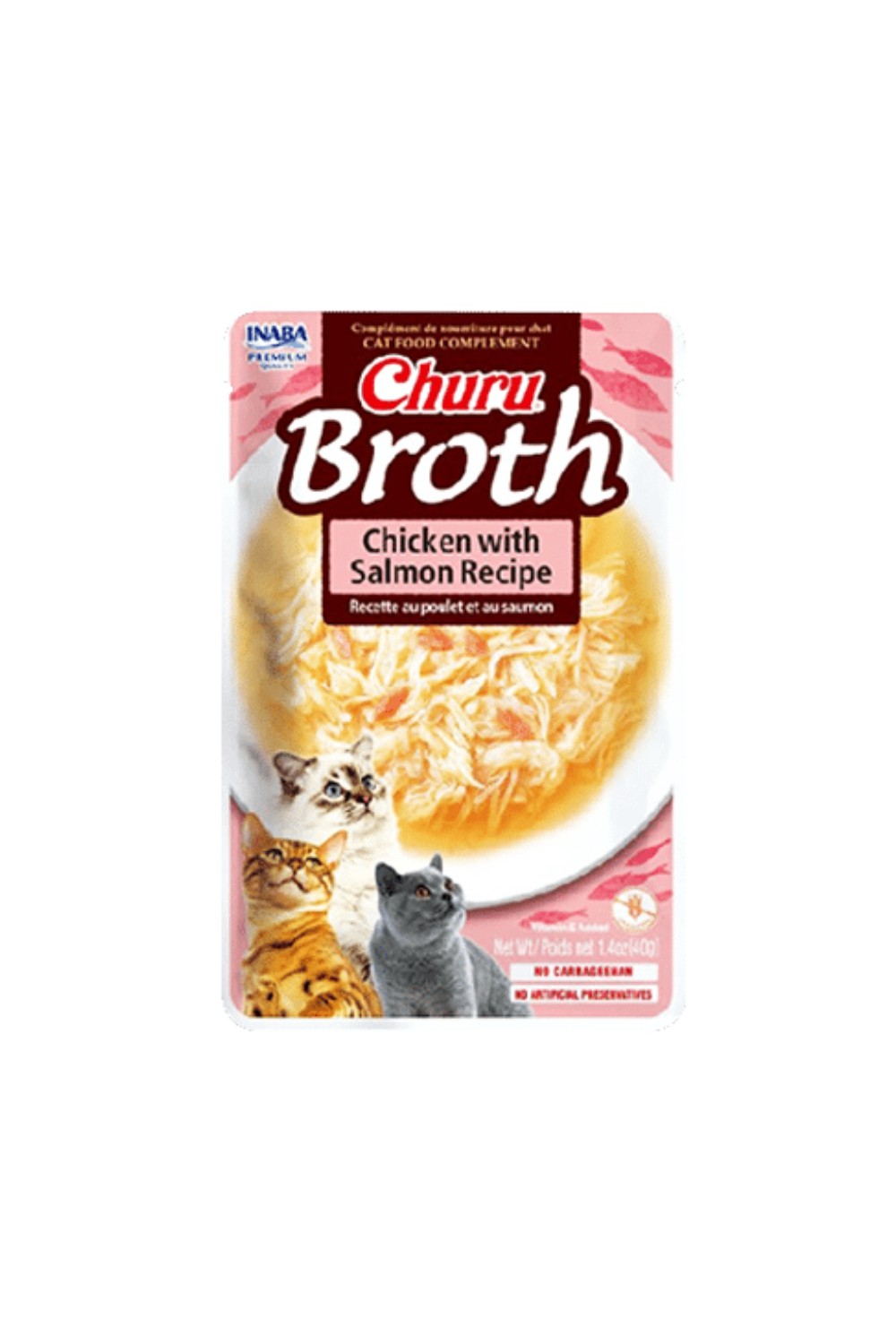 Inaba Churu Broth Chicken with Salmon Recipe
