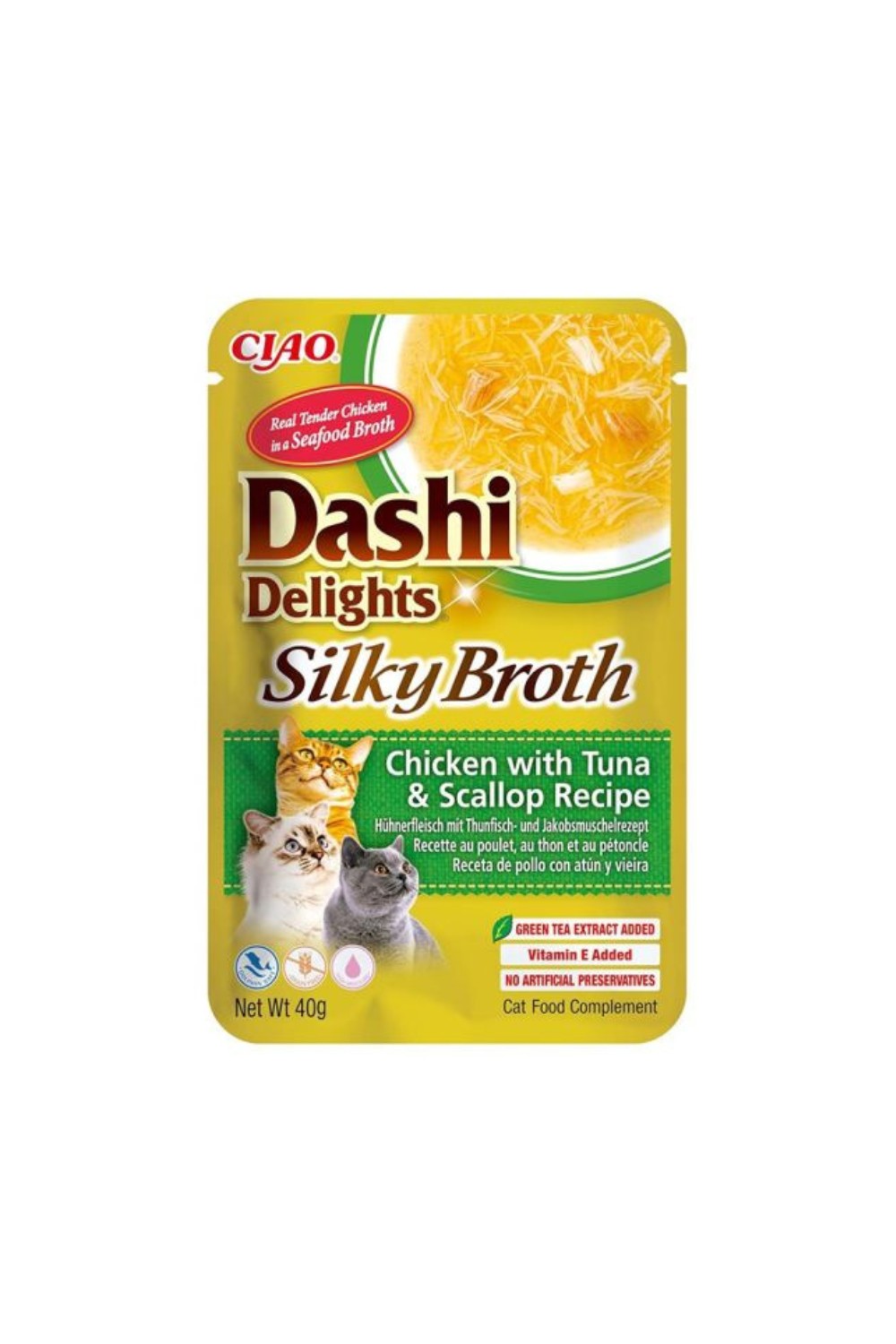 Inaba Dashi Delight Silky Broth Chicken with Tuna and Scallop